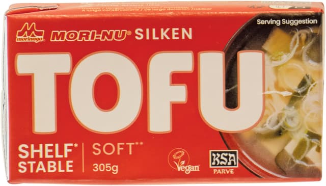 Mori-Nu Seidentofu – Weicher Tofu aus Sojabohnen – vielseitig einsetzbar – 1 x 305 g