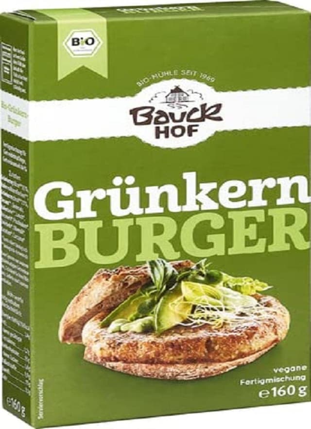 Bauckhof Bio Grünkern-Burger, 160 g