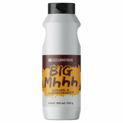 Big Mhhh Sauce 500 ml - unverwechselbare Burger- & Sandwichsauce für Burger, Sandwiches, Wraps, Grillgemüse, Bratwürstchen & Co. - SizzleBrothers Angebot bei HelloDeals
