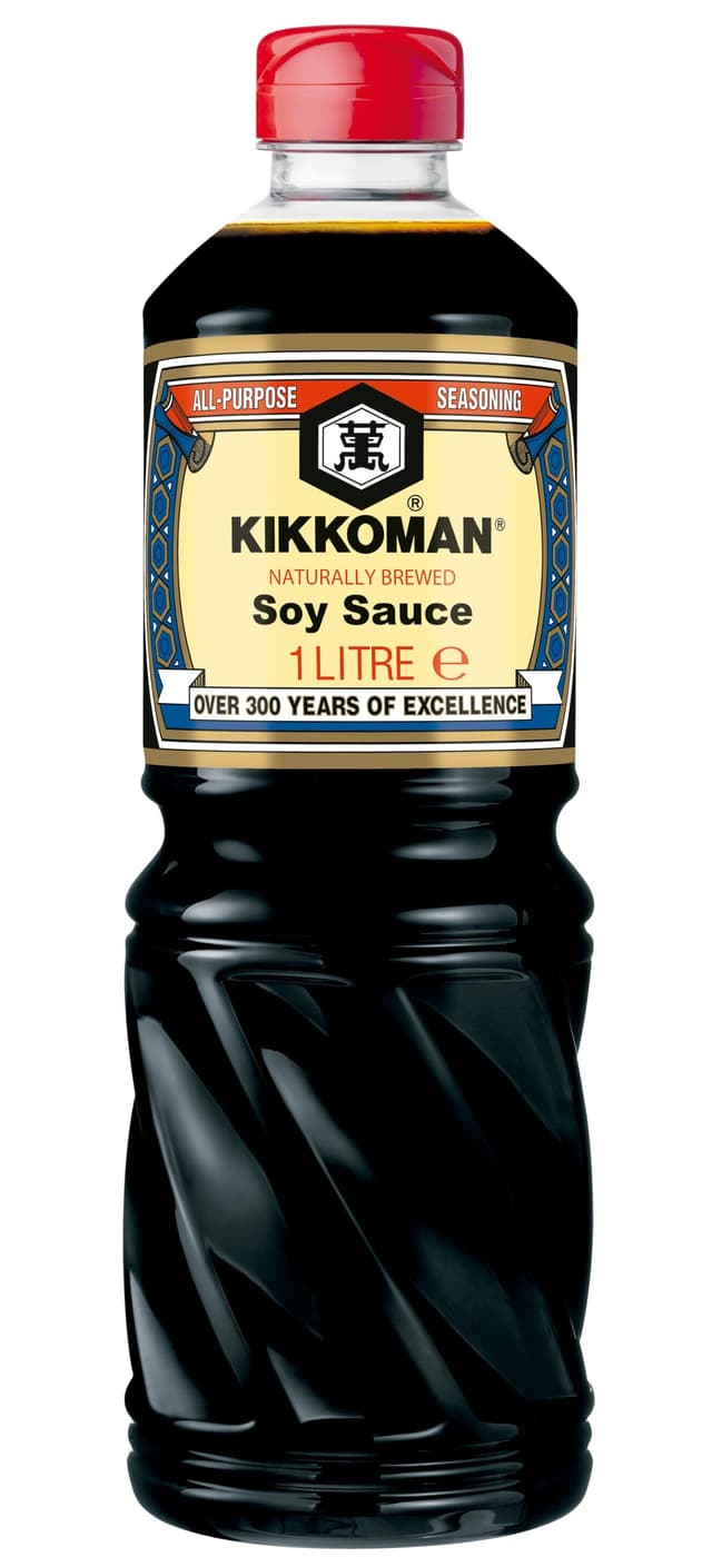 KIKKOMAN - Sojasoße (Pet) - (1 X 1 LTR) 1 Litre Single