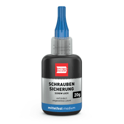 INBUS® 79560 Schraubensicherung mittelfest, 20g — Made in Germany Blau 20 Gramm Angebot bei HelloDeals