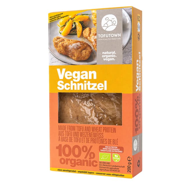 TofuTown Bio Vegan Chicken Fillets (6x200g) | Natürliche & Regionale Herstellung | Hoher Proteinanteil & Leckeren Geschmack – Vegan | Ohne Künstliche Zusatzstoffe | Ideal als Fleischersatz