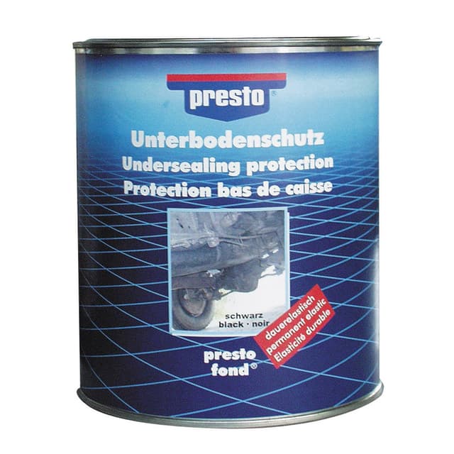 presto 603260 Unterbodenschutz Bitumen schwarz 2,5 kg 2500 g Single