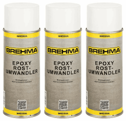 BREHMA 3X Epoxy Rostumwandler Spray 400ml Rostentferner Rostschutz Roststopp Angebot bei HelloDeals