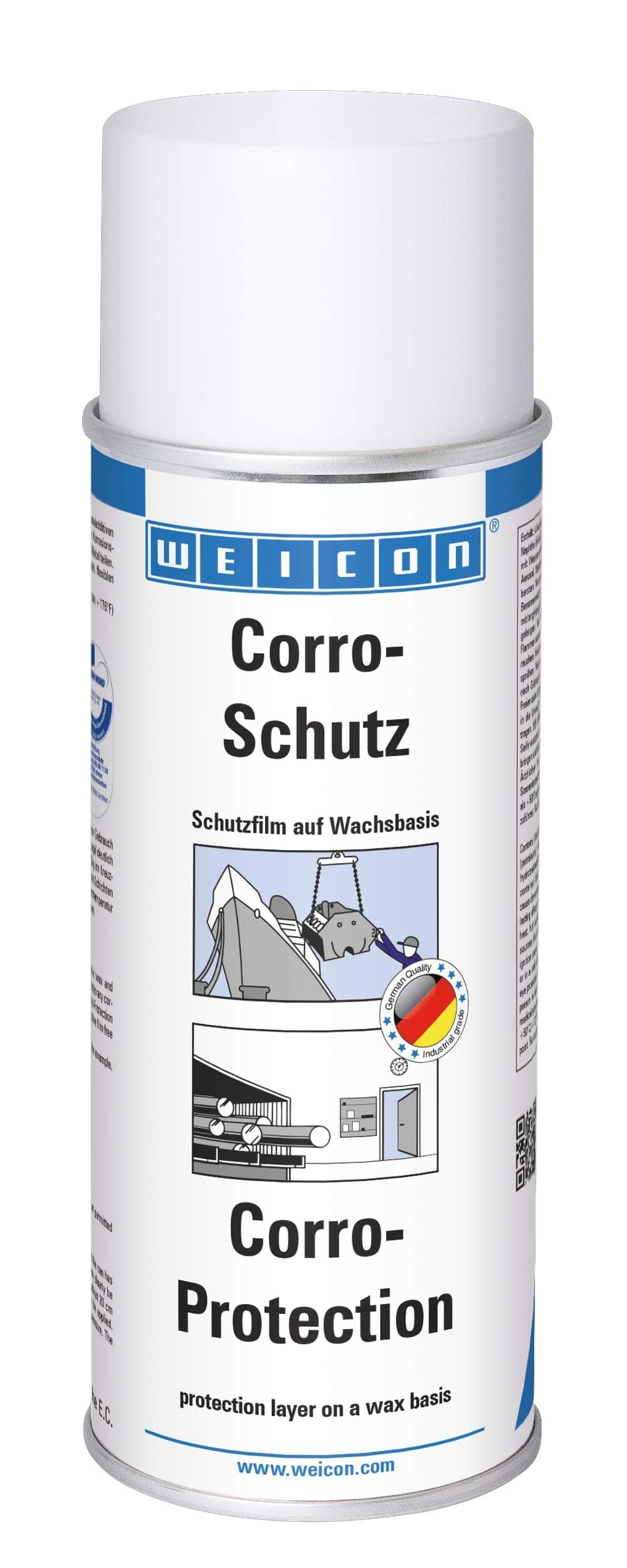 WEICON Corro-Schutz 400 ml, wachsartiger Korrosionsschutz, zur Konservierung, Farbe: milchig