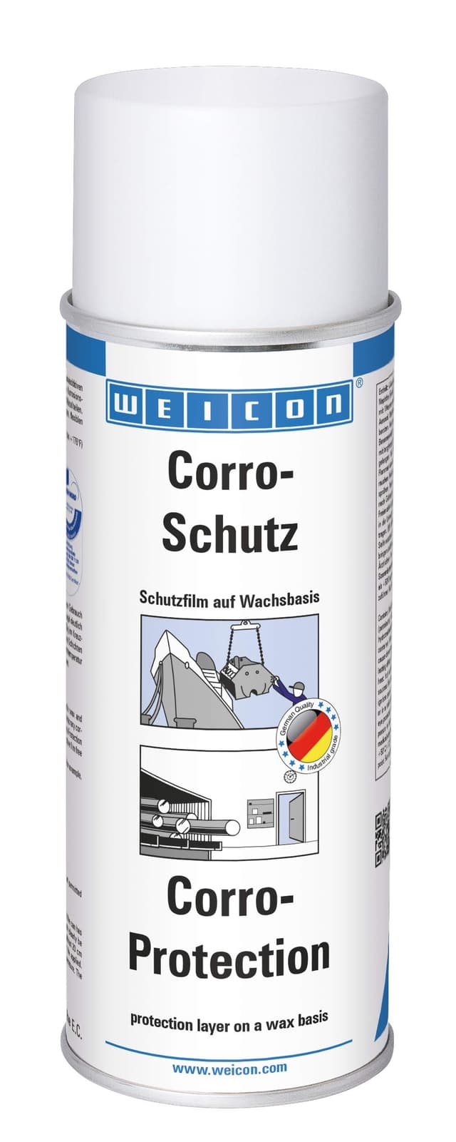 WEICON Corro-Schutz 400 ml, wachsartiger Korrosionsschutz, zur Konservierung, Farbe: milchig