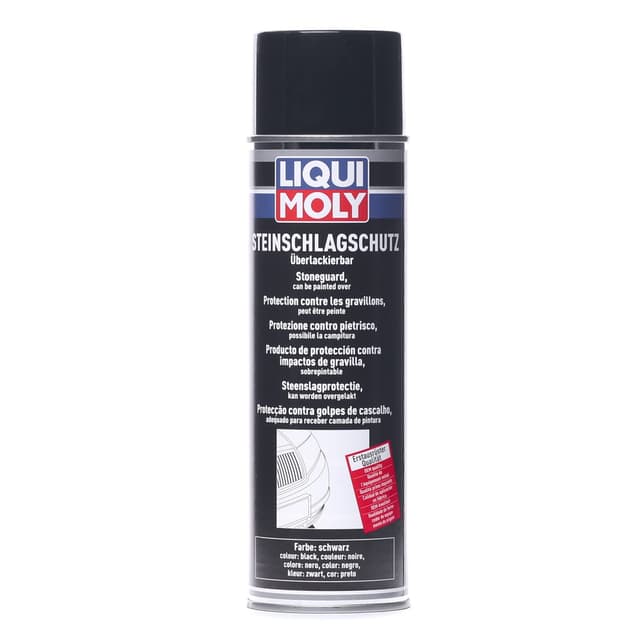 LIQUI MOLY Steinschlagschutz schwarz | 500 ml | Karosserieschutz | Unterbodenschutz | Steinschlagschutz | Art.-Nr.: 6109 farblos 500 ml