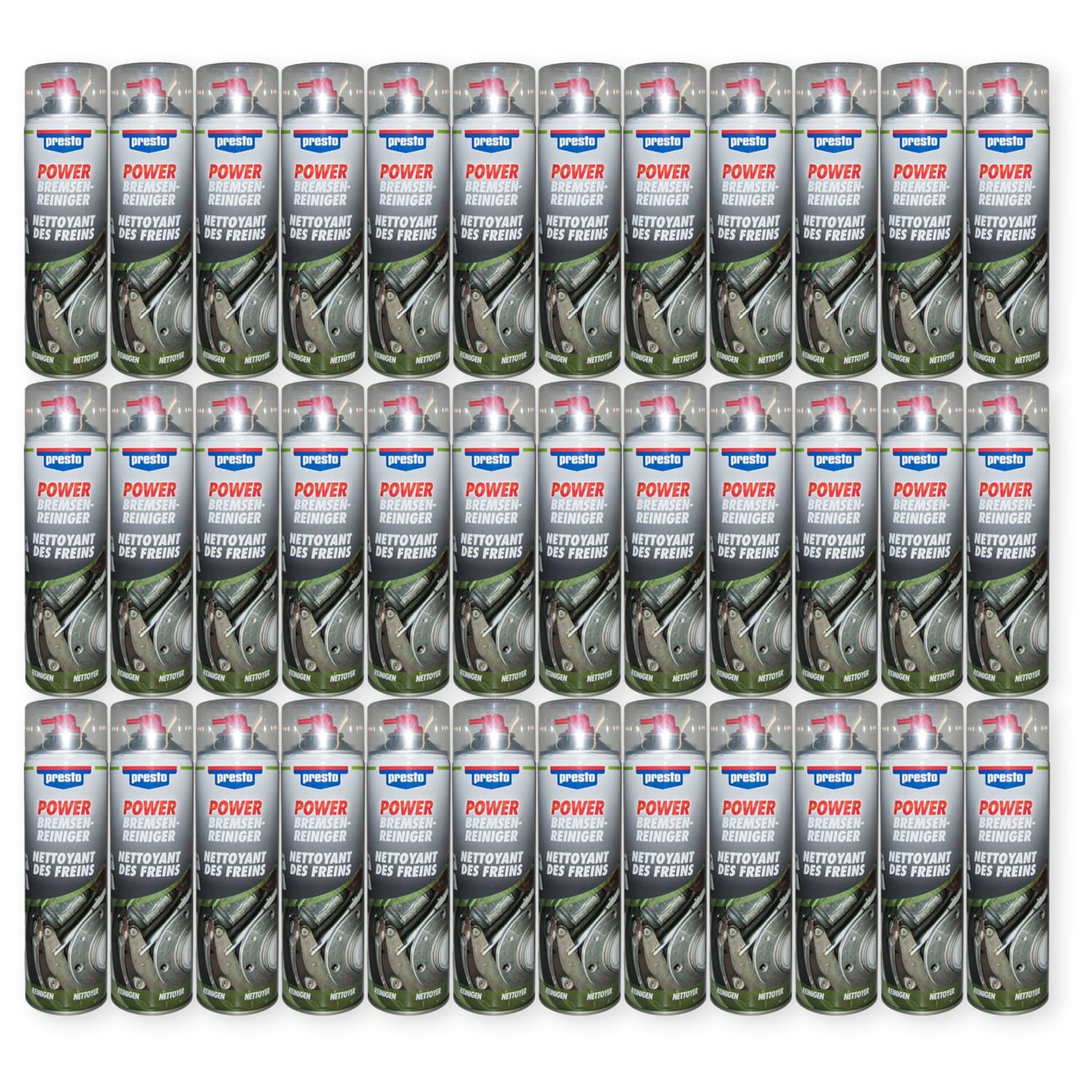 Presto_Bundle 36x Presto Power Bremsenreiniger Spraydose 500ml 315541