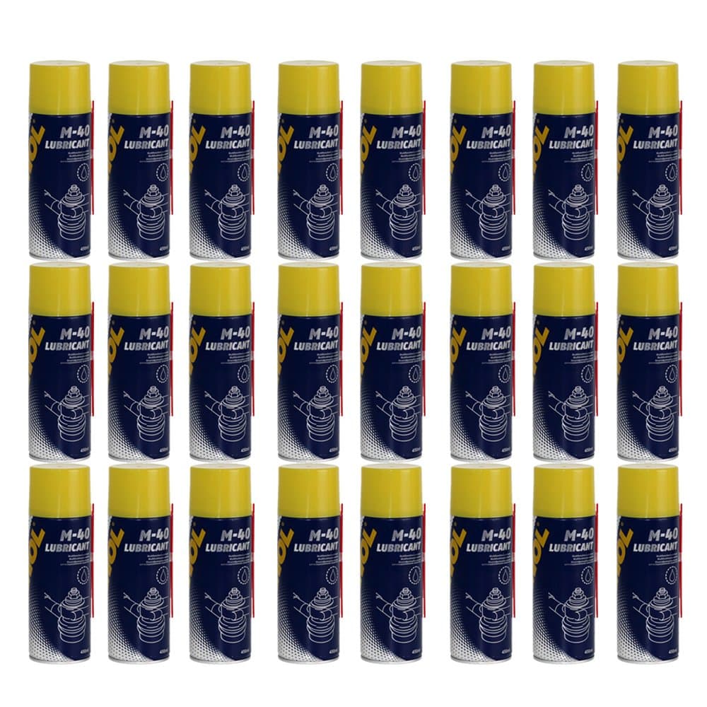 MANNOL 24 x 450ml 9899 M-40 Multifunktion/Kriechöl Rostlöser Multifunktionspray