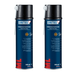 2 x Dinitrol ML Penetriermittel, Rostschutz, Hohlraumwachs, 500 ml Sprühdose, für Türen Angebot bei HelloDeals