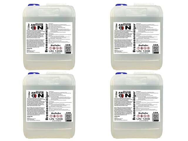 ANTIVIR ON Bremsenreiniger Entfetter Reiniger Montagereiniger Teilereiniger 1-25 Liter (20 Liter)
