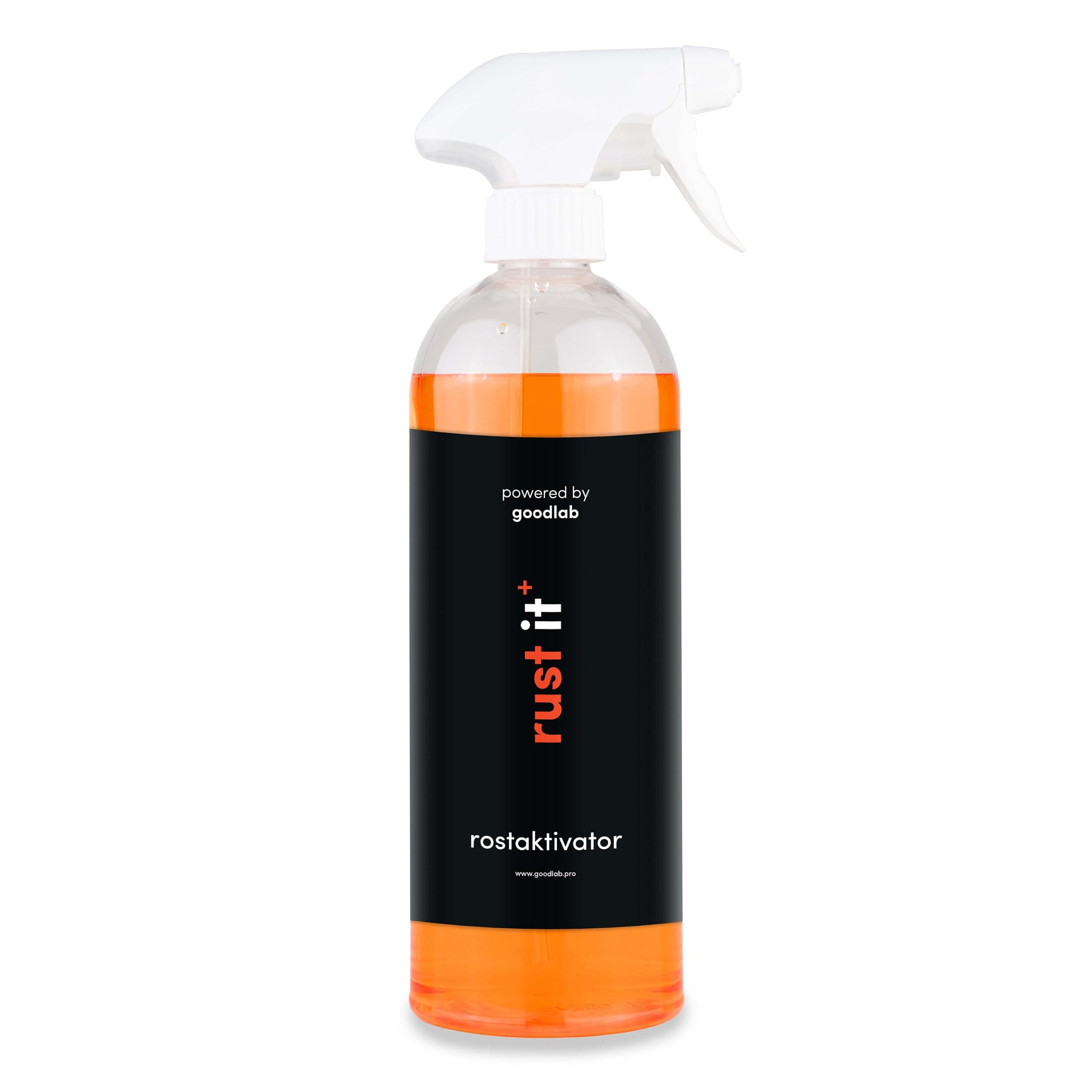 goodlab RustIT+ Rostaktivator | Rostbeschleuniger für jede Art von oxidierbaren Metallen | Schnelle, einfache & sichere Anwendung (750ml)