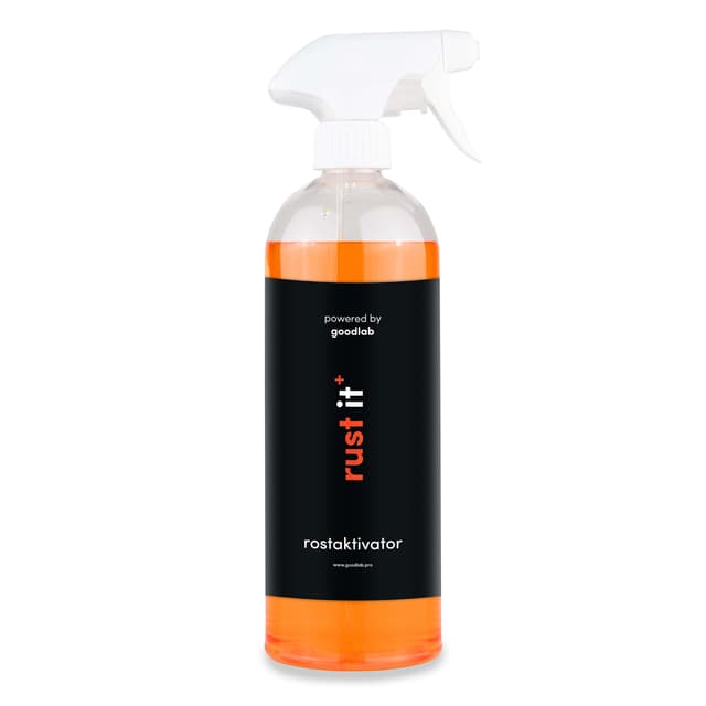goodlab RustIT+ Rostaktivator | Rostbeschleuniger für jede Art von oxidierbaren Metallen | Schnelle, einfache & sichere Anwendung (750ml)