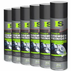 Spraytive 6 x 500ml Power Bremsenreiniger Spray - Hochwirksamer Industriereiniger und Kaltreiniger: Entfernt Schmutz, Öl, Fett, Rost und Bremsflüssigkeit – Made in Germany Angebot bei HelloDeals