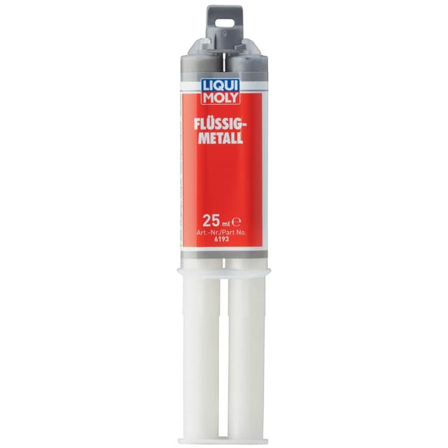 LIQUI MOLY Flüssig-Metall | 25 ml | Klebstoff | Art.-Nr.: 6193 farblos 25 ml
