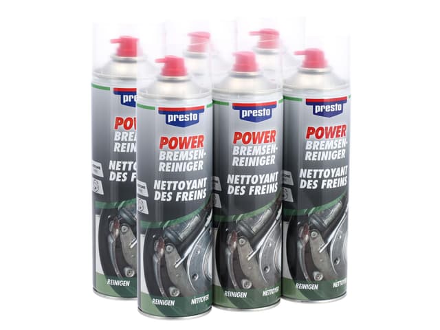 Presto Set: 6x Presto Power Bremsenreiniger - 500ml