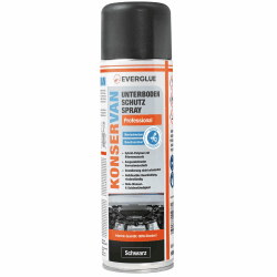 Everglue Konservan Professional Unterbodenschutzspray Hybrid-Polymer mit Bitumenzusatz, schwarz, 500 ml Aerosol dauerhafter Schutz gegen Rost, Steinschlag & Witterung (1) Angebot bei HelloDeals