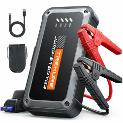 TREKURE 4000A Starthilfe Powerbank für Pkw (Bis Zu 9,0L Benzin Oder 8,5L Diesel) Kompakt Auto Starthilfe Powerbank mit LED Taschenlampe Angebot bei HelloDeals