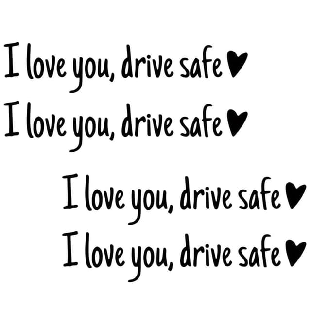 4 Stück "I Love You Drive Safe"-Spiegelaufkleber, niedliche Auto-Aufkleber für Damen, Auto-Aufkleber für Frauen, Rückspiegel-Aufkleber, Valentinstagsgeschenke für sie, Ihn (schwarz) 4 Stück Schwarz