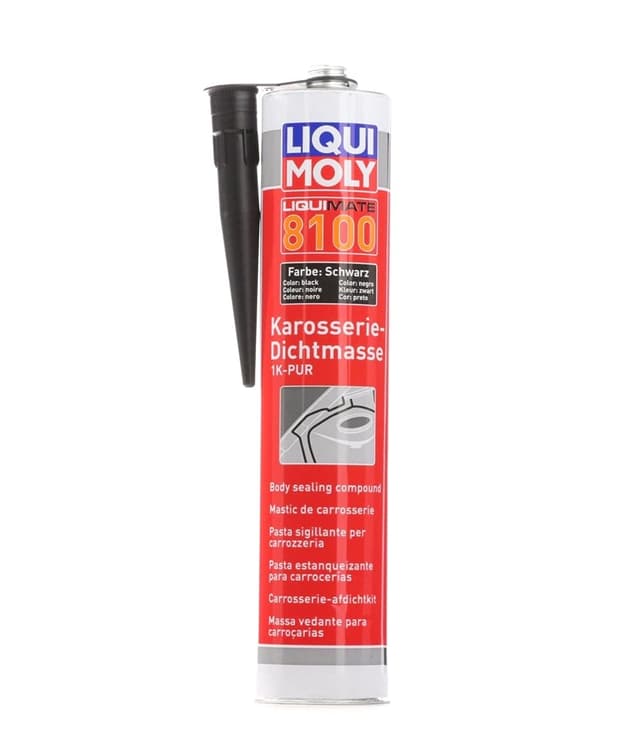 LIQUI MOLY Liquimate 8100 1K-PUR schwarz | 300 ml | Karosserieschutz | Dichtstoff | Unterbodenschutz | Art.-Nr.: 6146
