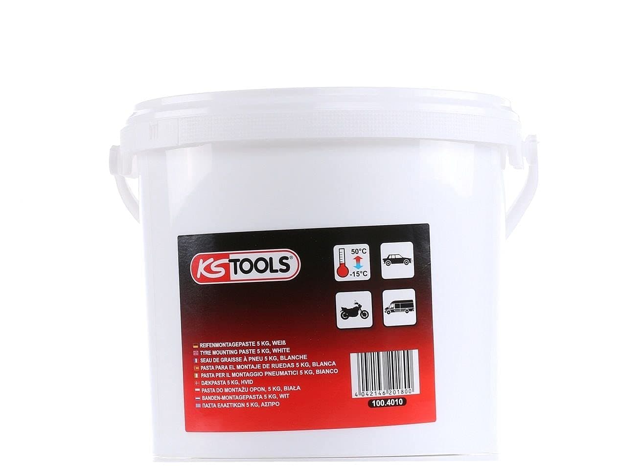 KS Tools 100.4010 Reifenmontagepaste 5 kg,weiß