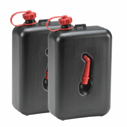 hünersdorff 2x 2 Liter Benzin- und Diesel-Kanister schwarz (2er Set) Motorrad-Benzinkanister 2L Angebot bei HelloDeals