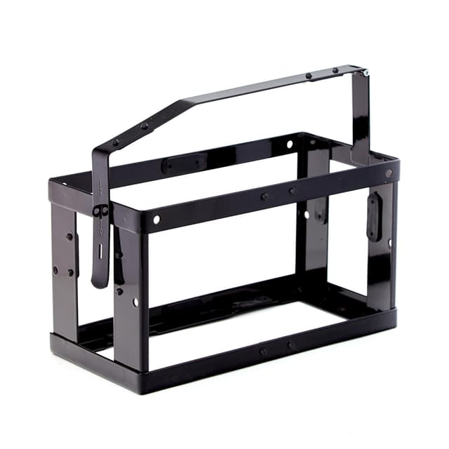 BW® Halterung für Kraftstoffkanister Metall Benzinkanister Kanisterhalterung für 10 Liter Kanister - Made in Europe Halter 10L