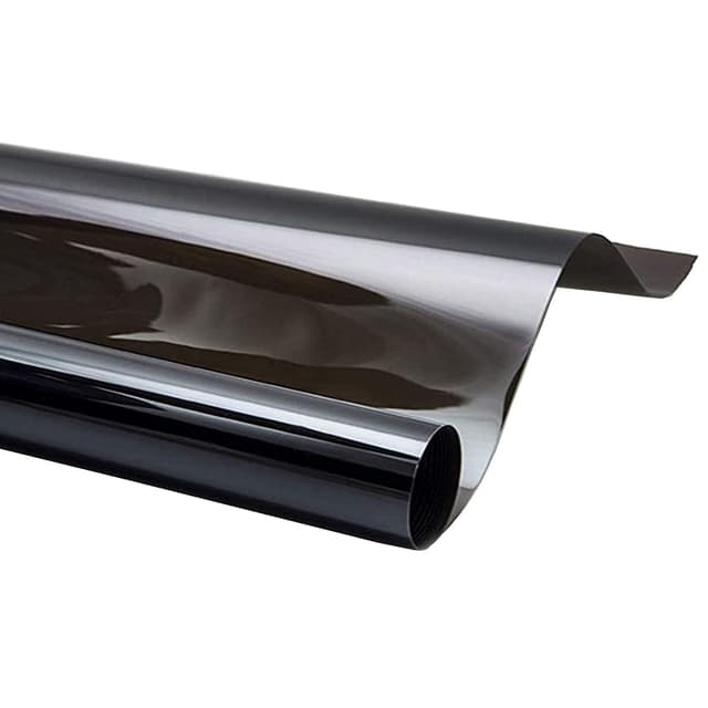 ETOPARS 76cm x 6m 5% VLT Auto scheibentönungsfolie Tönungsfolie Rolle Fensterfolie Sichtschutzfolie Scheibenfolie Sonnenschutzfolie Rauch