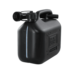 ProCar Benzinkanister 5 Liter Schwarz - UN- Zulassung Kunststoff Kraftstoffkanister mit Füllstandsanzeige - Made in Europe (Schwarz, 5 Liter) Angebot bei HelloDeals