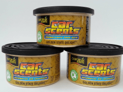 Car Scents California Sents Golden State Delight Lufterfrischer 3er Sparpack - Set frischen Duft 1 stück (3er Pack) Angebot bei HelloDeals
