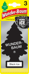 WUNDER-BAUM Auto-Lufterfrischer I Anhänger für langanhaltenden Duft im Auto oder zu Hause I Black Ice, 3 Stück Angebot bei HelloDeals