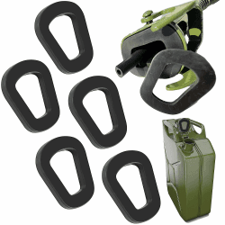 5 Stück Dichtungen Gummidichtungen für Benzinkanister, Ersatzdichtung für 5, 10, 20 Liter Kanister, Schwarze Dichtungen, Dichtung Kanister Auslauf, Gummiauflage Metalldichtung Angebot bei HelloDeals