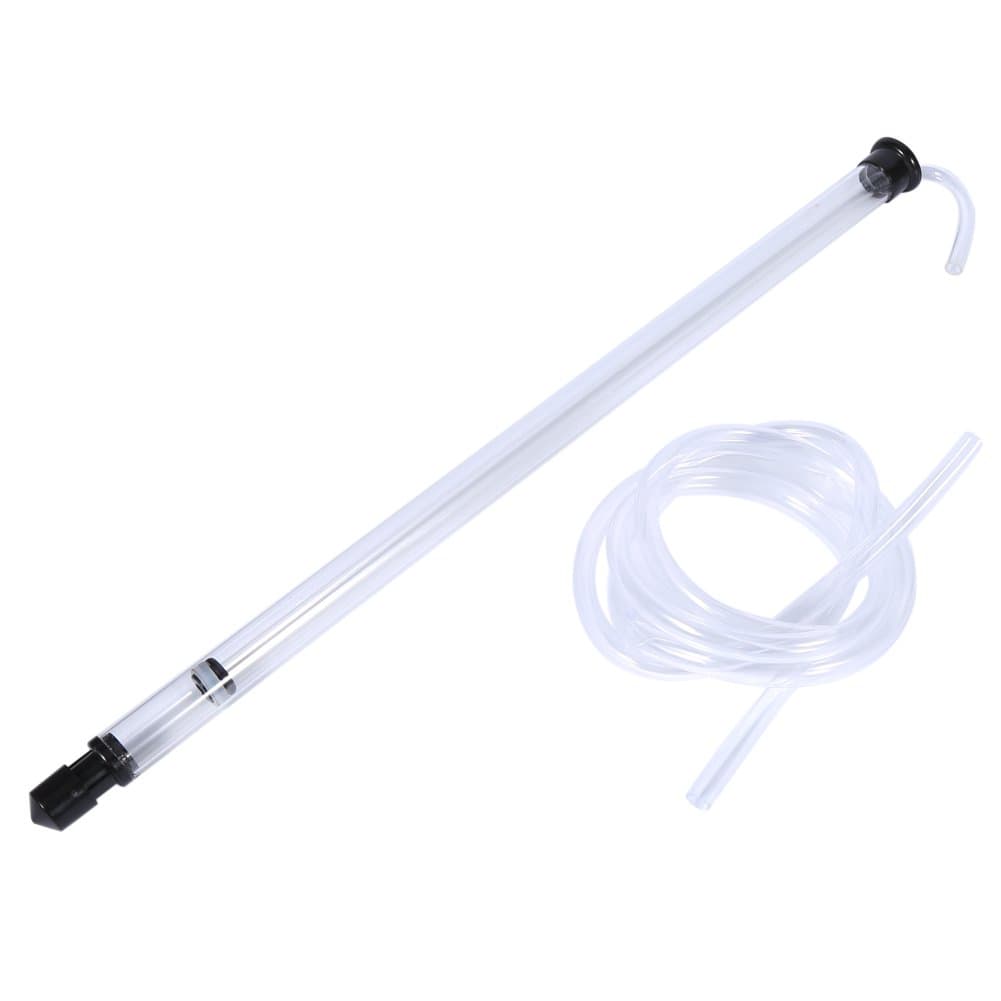 DEWIN Weinheber Glas,Weinheber Auto Siphon Weinheber mit Pumpe für übertragen Bier und Wein Brewing Wird,Auto Siphon Racking Rohr für Bier