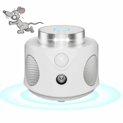 Marderschreck mit Stecker, Jkevow Ultraschall Mäuseabwehr 360° Rat Repellent, Anschluss an Steckdose Marderschreck für Dachboden, Haus, Garten, Garage Weiß Angebot bei HelloDeals