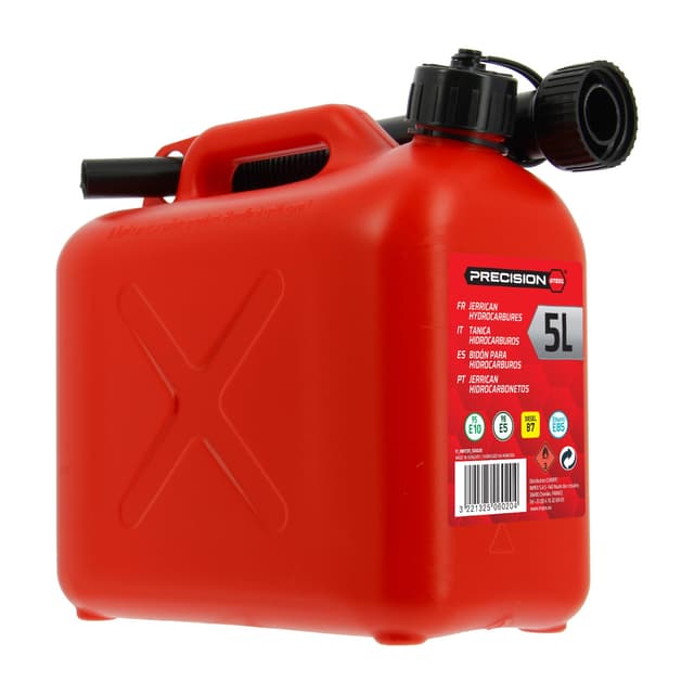 Precision Steel 506020 zugelassener Kanister für 5 L Kraftstoff 5 LITER