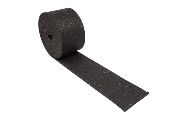 WiCo® REGUPOL Cargo mat 7210® 8 mm dick, 125x5.000 mm (BxL) / schwarz/Antirutschmatte, Ladungssicherung, Vibrationsdämpfung, Akustikentkopplung, Bautenschutz 8 mm 125x5.000 mm