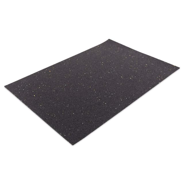 WiCo® Regupol Cargo mat 7210® 3 mm dick, 800x1.200 mm (BxL) / schwarz/Antirutschmatte, Ladungssicherung, Vibrationsdämpfung, Akustikentkopplung, Bautenschutz 3 mm 800x1.200 mm