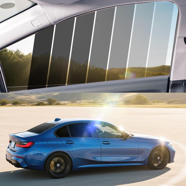ARANA Auto-tönungsfolie, 610cm x 50cm, 70% VLT keramische Automobil-Universal-scheibentönungsfolie, UV-Sonne-Hitze-Blockierung Sichtschutz für Haus-Pkw und LKW (20" x 20FT) 70%vlt 6.1m x 50cm