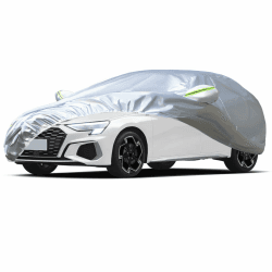 Favoto Auto Abdeckung Winter Abdeckplane - Wasserdicht Autoplane UV-Schutz Staubdicht Kratzfest Windfesten Atmungsaktiv Passend für Audi A3 Sportback(1996-2024) Silber Silber Compatibles con Audi A3 Sportback(1996-2025) Angebot bei HelloDeals