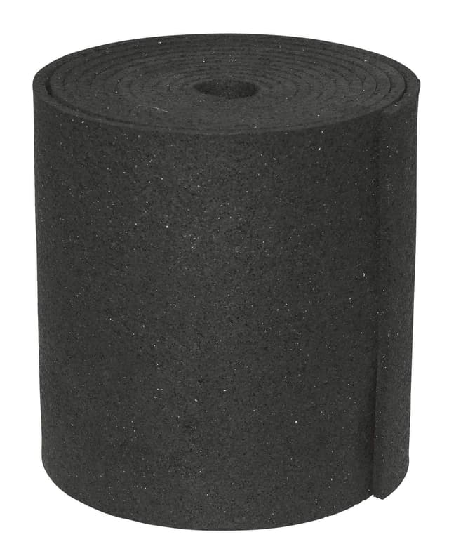Kerbl Anti-Rutschmatte zum selbst Ablängen (steigert die Sicherheit, verbessert die Standfestigkeit, Länge 20 m, Breite 150 mm) 37398, schwarz 15 cm x 3mm / 20 Meter Rolle