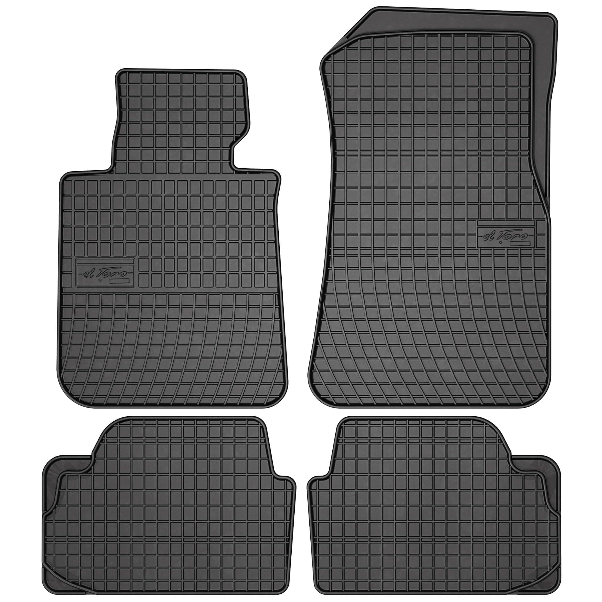MOTOS Gummimatten Auto Fussmatte passend für BMW X1 E84 2009-2015 Crossover Verbessern Sie Ihren Reisekomfort mit Antirutschmatte Auto- Allwetter fußmatten Auto, Schutz vor Verschmutzung ET-Fußmatten X1 E84 2009-2015 Crossover