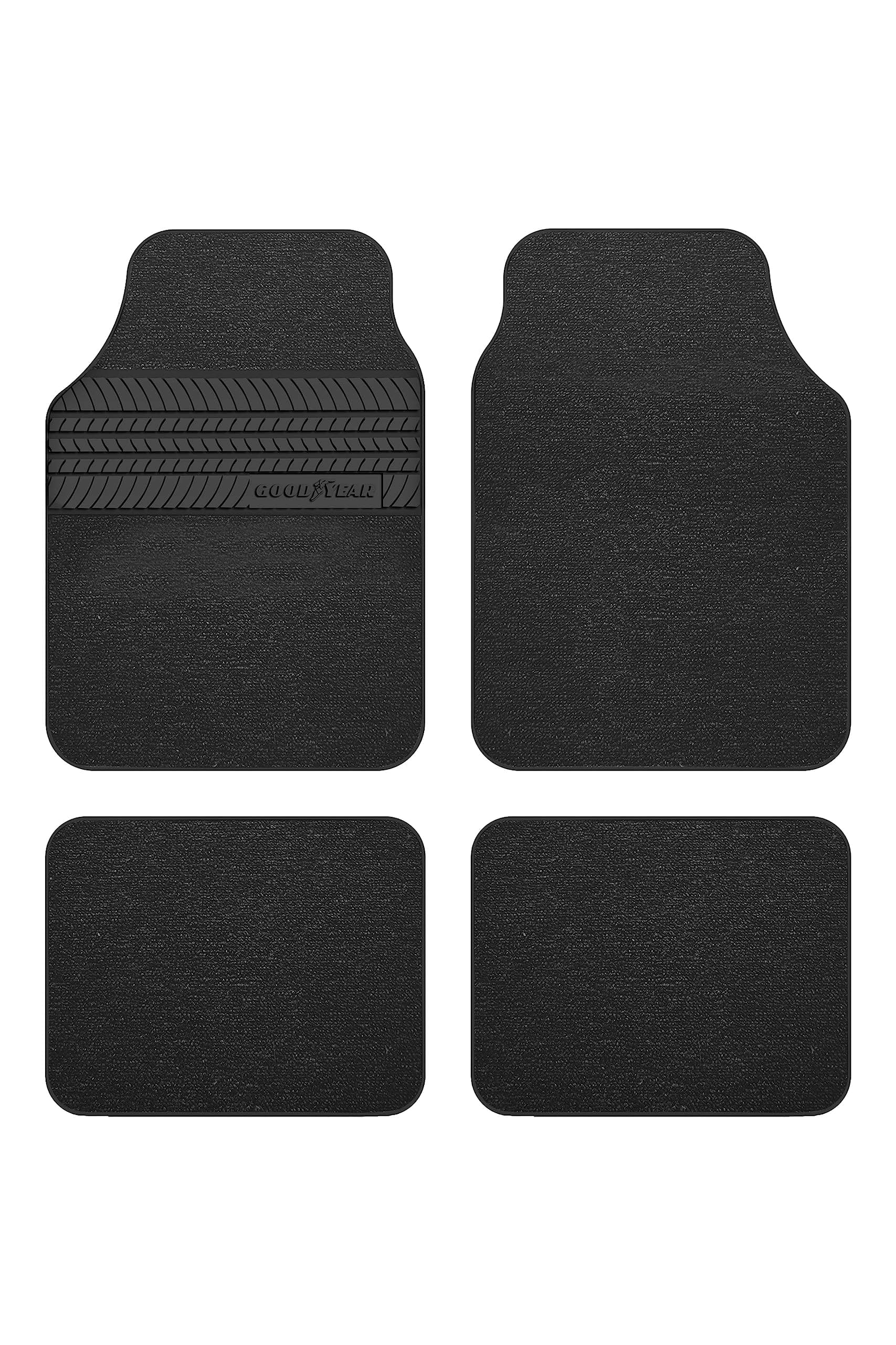Goodyear GOD9018 Teppiche Set, Schwarz
