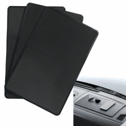 3 PCS Antirutschmatte auf Armaturenbrett, rutschfeste Silikonmatten (190 x 120 mm) für Handy, Schlüssel, Sonnenbrillen, Wiederverwendbar, hitze- und kältebeständig Angebot bei HelloDeals