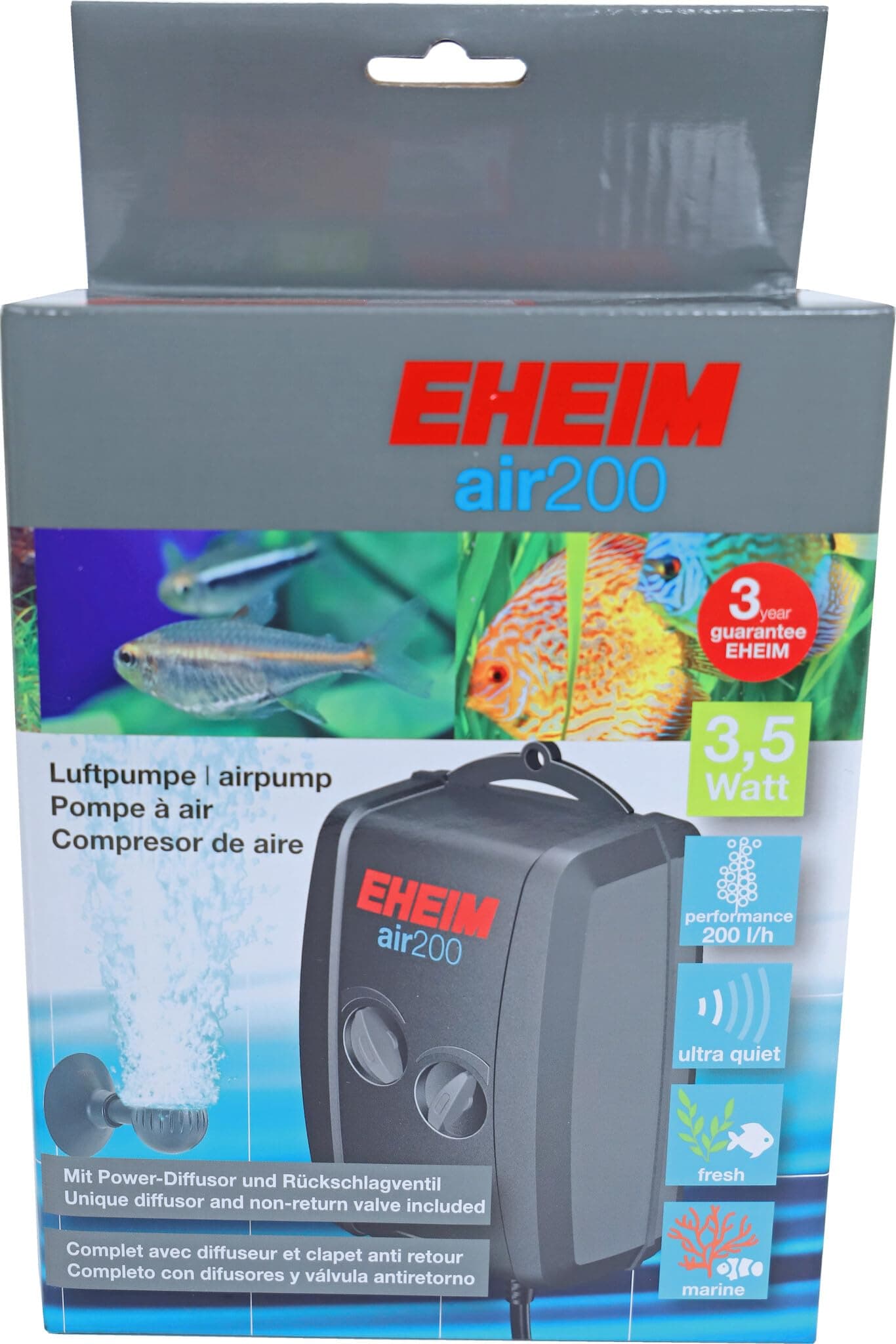 Eheim Air Pump Adjustable 200