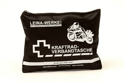 Leina-Werke 17004 Kraftrad-Verbandtasche Typ I mit Klett, Rot/Schwarz Angebot bei HelloDeals