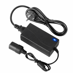 Spannungswandler 230V auf 12V, KFZ Netzadapter 5A 60W, Adapter Zigarettenanzünder Steckdose, AC auf DC Adapter 12V auf 230V, für Auto-Staubsauger, Kompressoren, Kühlbox Angebot bei HelloDeals