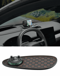 ePicsoa Multifunction Car Anti-Slip Mat Auto Universal Phone Holder, 3 in 1 Auto Antirutschmatte Handyhalterung, 360°Drehbare Handyhalterung Auto, für Auto-Innendekoration, Brillen, Handy-Pads Angebot bei HelloDeals