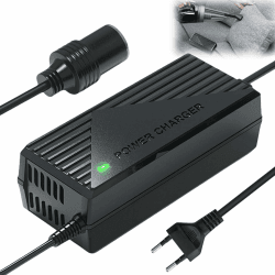 Spannungswandler 220v auf 12v,Adapter Zigarettenanzünder Steckdose, Konverter Netzadapter, Adapter Kühlbox Strom, Netzgleichrichter für Kompressor Kühlbox, LED Lampen und Lüfter Angebot bei HelloDeals