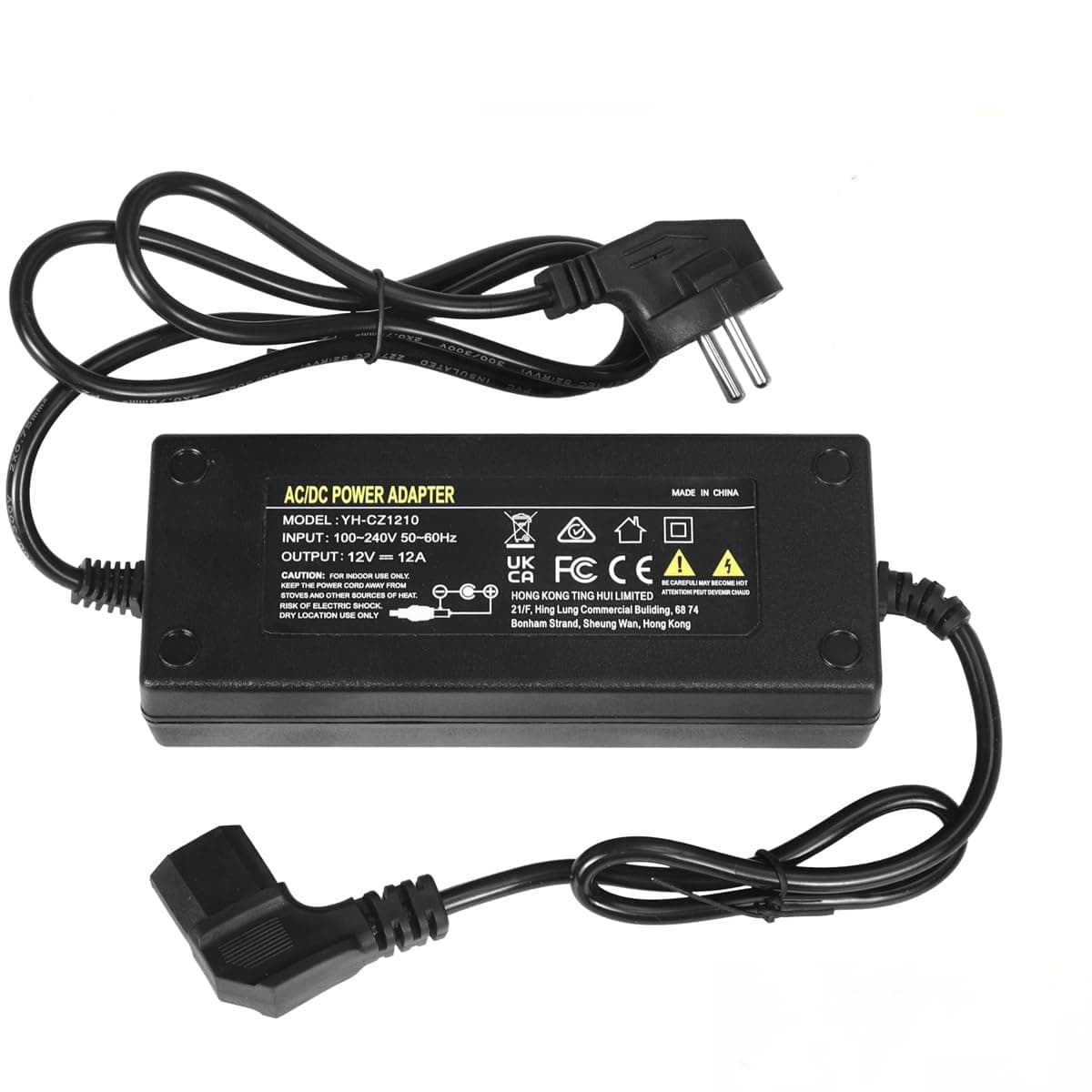 Plug and Play 12V 12A Diesel Heizung Adapter Netzkabel AC110V-240V auf DC Netzteil Adapter EU Plug