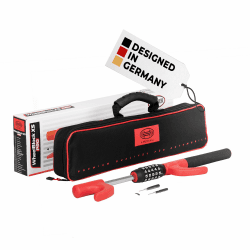 HEYNER® Lenkradsperre mit Zahlenschloss Kompakt Lenkradkralle Wegfahrsperre Parkkralle Diebstahlschutz Schloss PKW Auto Abschreckung Kralle Angebot bei HelloDeals